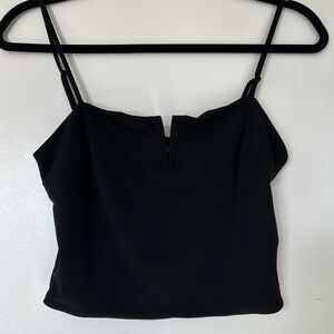Express V-Wire Black Crop Top, Small, NWOT